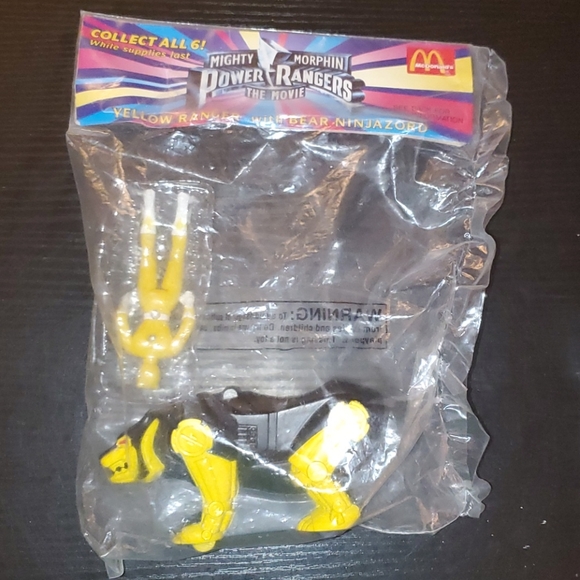 McDonald's Power Rangers VINTAGE NEW